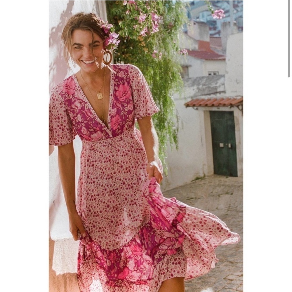 Spell & The Gypsy Winona Gown Berry